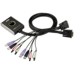 KVM-switch med DVI og USB