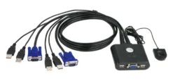 KVM-switch med VGA og USB