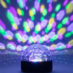Ledsavers Diskolampe med fjernkontroll