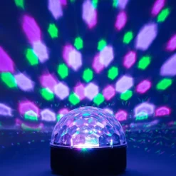 Ledsavers Diskolampe med fjernkontroll