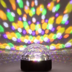 Ledsavers Diskolampe med fjernkontroll
