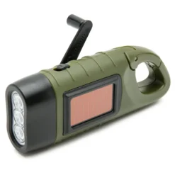 Ledsavers Dynamo- og solcellelommelykt