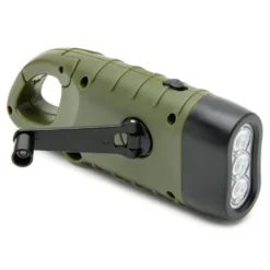 Ledsavers Dynamo- og solcellelommelykt