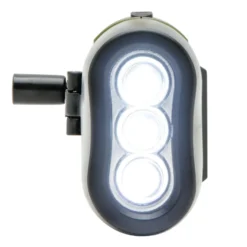 Ledsavers Dynamo- og solcellelommelykt