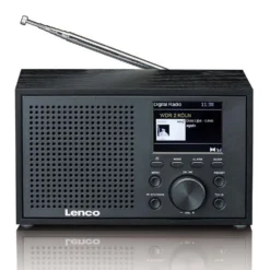 Lenco DAR-017BK DAB+ FM-radio med Bluetooth