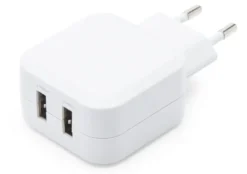 Linocell 4,8 A USB-lader med to porter
