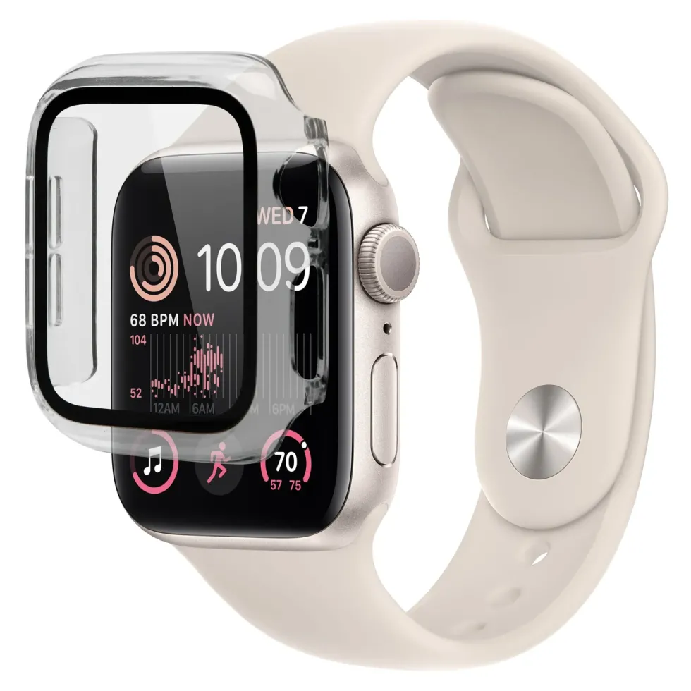 Linocell Beskyttelse for Apple Watch med skjermbeskytter 40 mm