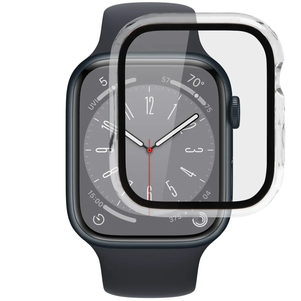Linocell Beskyttelse for Apple Watch med skjermbeskytter 45 mm