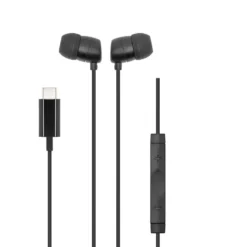 Linocell Bullets USB-C-hodetelefoner Svart