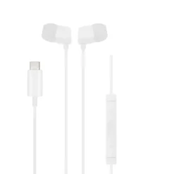 Linocell Bullets USB-C-hodetelefoner Hvit