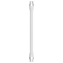 Linocell Flat USB-C-kabel 13 cm Hvit