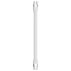 Linocell Flat USB-C-kabel 13 cm Hvit