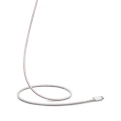 Linocell Flettet USB-C- til Lightning-kabel Rosa 2 m