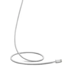 Linocell Flettet USB-C- til Lightning-kabel Hvit 0,5 m