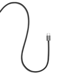 Linocell Flettet USB-C- til USB-C-kabel 240W Svart 2 m