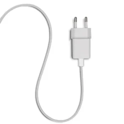 Linocell Flettet USB-C- til USB-C-kabel 60W Hvit 2 m