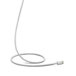 Linocell Flettet USB-C- til USB-C-kabel 240W Hvit 1m