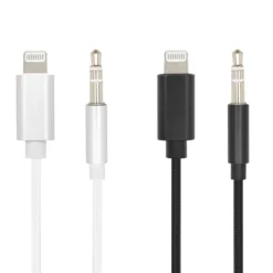 Linocell Lightning til 3,5 mm-kabel 1 m Hvit