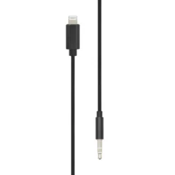 Linocell Lightning til 3,5 mm-kabel 1 m Svart