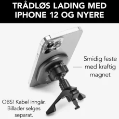 Linocell Magsafe-ladeplate for bilen 15 W