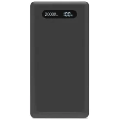 Linocell Powerbank 20000 mAh med 20W lading Svart