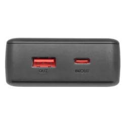 Linocell Powerbank 10000 mAh med 20W lading Svart