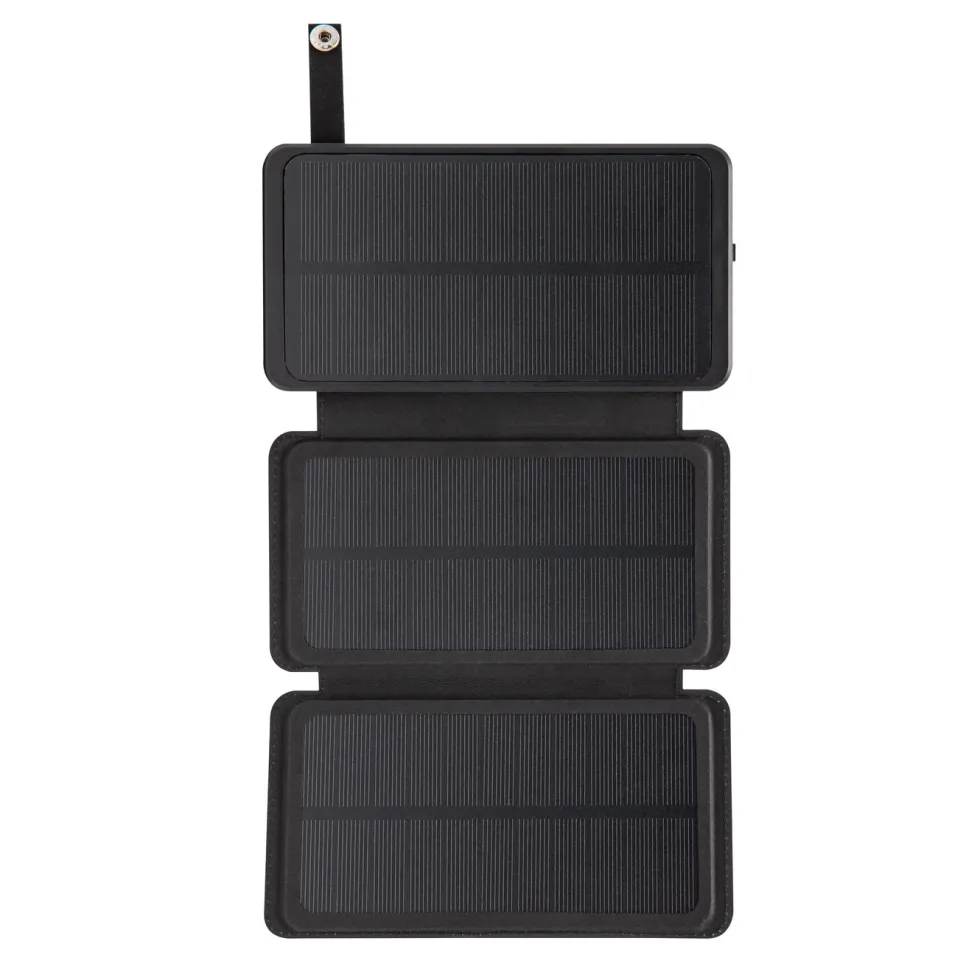 Linocell Powerbank med solcellelading 20 W 8000 mAh