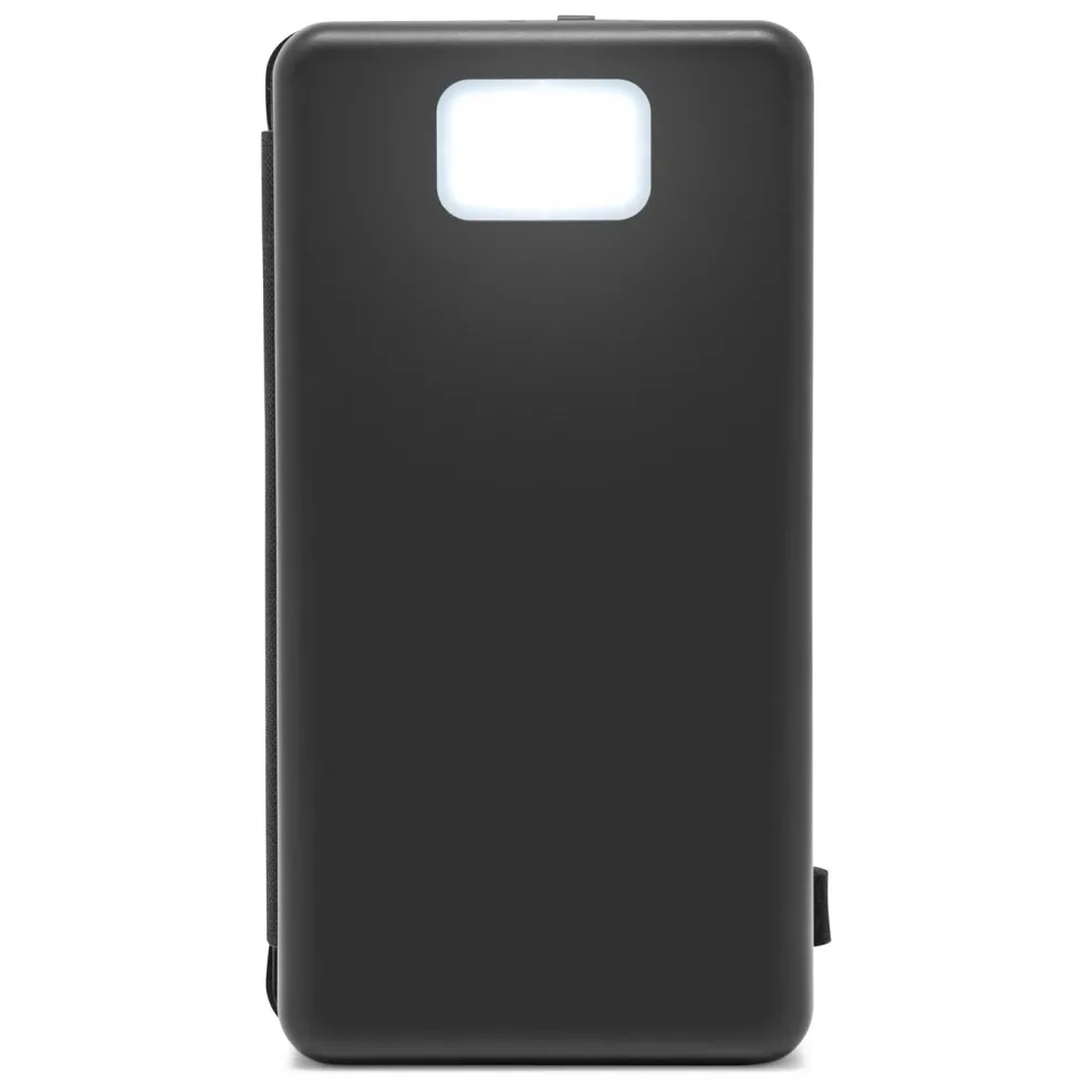 Linocell Powerbank med solcellelading 20 W 8000 mAh