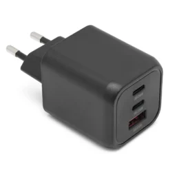 Linocell Premium GaN multilader 65 W PD Svart