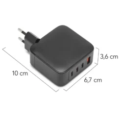 Linocell Premium GaN Multilader PD 3.1 140 W Svart