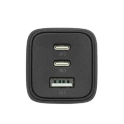 Linocell Premium GaN USB-C lader med PD 65 W Svart