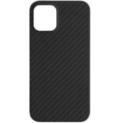 Linocell Premium Kevlar Robust deksel for iPhone 12 Mini Svart