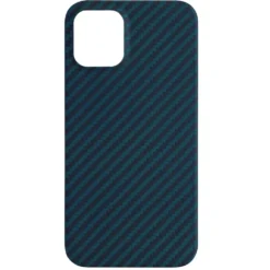 Linocell Premium Kevlar Robust deksel for iPhone 12 Mini Blå