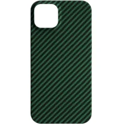 Linocell Premium Kevlar Robust deksel for iPhone 13 Grønn