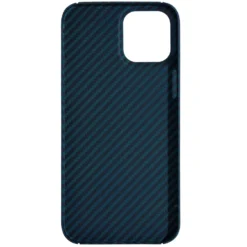 Linocell Premium Kevlar Robust deksel for iPhone 12 Pro Max Blå