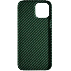 Linocell Premium Kevlar Robust deksel for iPhone 12 Pro Max Grønn