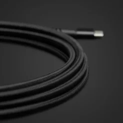 Linocell Premium Kevlar USB-C 3.2-kabel - Svart 3 m