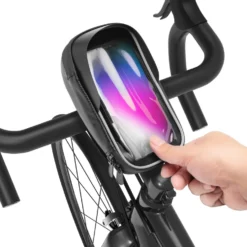 Linocell Sykkelveske med mobillomme - for styret
