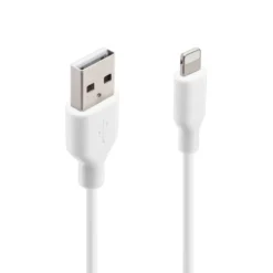 Linocell USB-A til Lightning-kabel Hvit 0,25 m