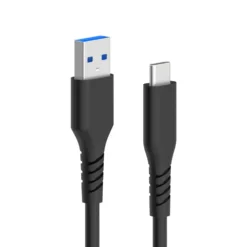 Linocell USB-A til USB-C-kabel Svart 0,2 m