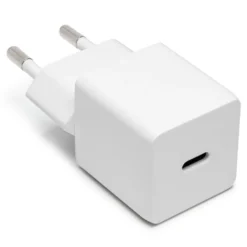 Linocell USB-C-lader med PD 20 W Hvit