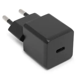 Linocell USB-C-lader med PD 20 W Svart