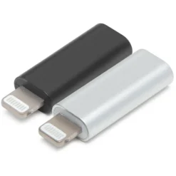 Linocell USB-C til Lightning-adapter Sølv