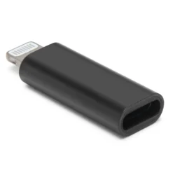 Linocell USB-C til Lightning-adapter Svart