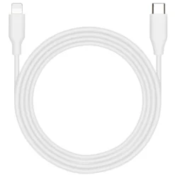 Linocell USB-C til Lightning-kabel Hvit 2 m