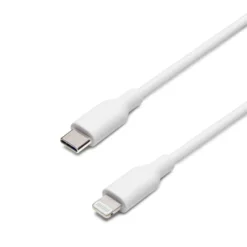 Linocell USB-C til Lightning-kabel Hvit 1 m