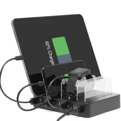 Linocell USB-ladestasjon med stativfunksjon 6 porter