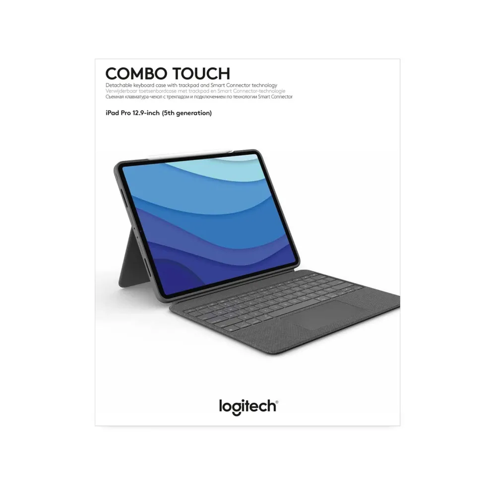 Logitech Combo Touch for iPad Pro 12,9 tommer (5 & 6 gen.)