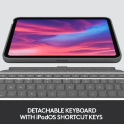 Logitech Combo Touch Tastaturetui for iPad (10. gen) og iPad (A16)