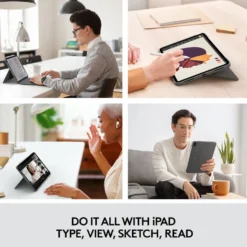 Logitech Combo Touch Tastatur for iPad Air (4.-5. gen)